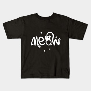 Cat and Meow Kids T-Shirt